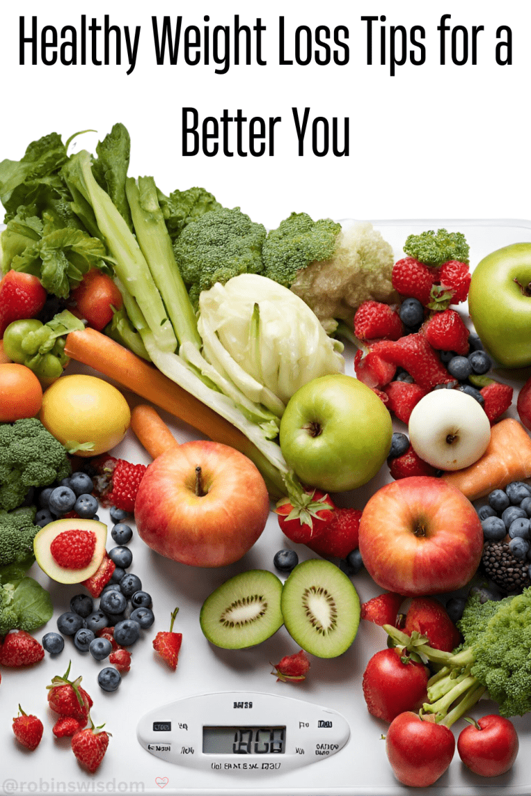 Healthy Weight Loss Tips for a Better You