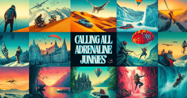 Are You an Adrenaline Junkie? Discover these Ultimate Extreme Adventure Travel Destinations!