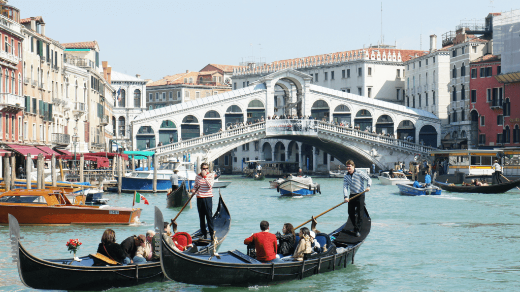 Gondola Rides in Venice