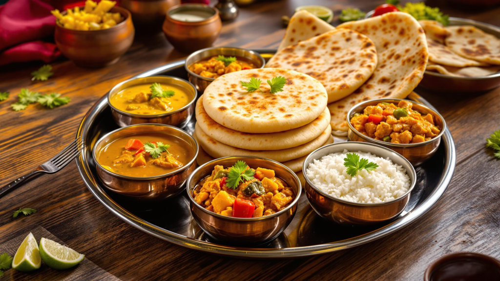 Traditional Indian Thali