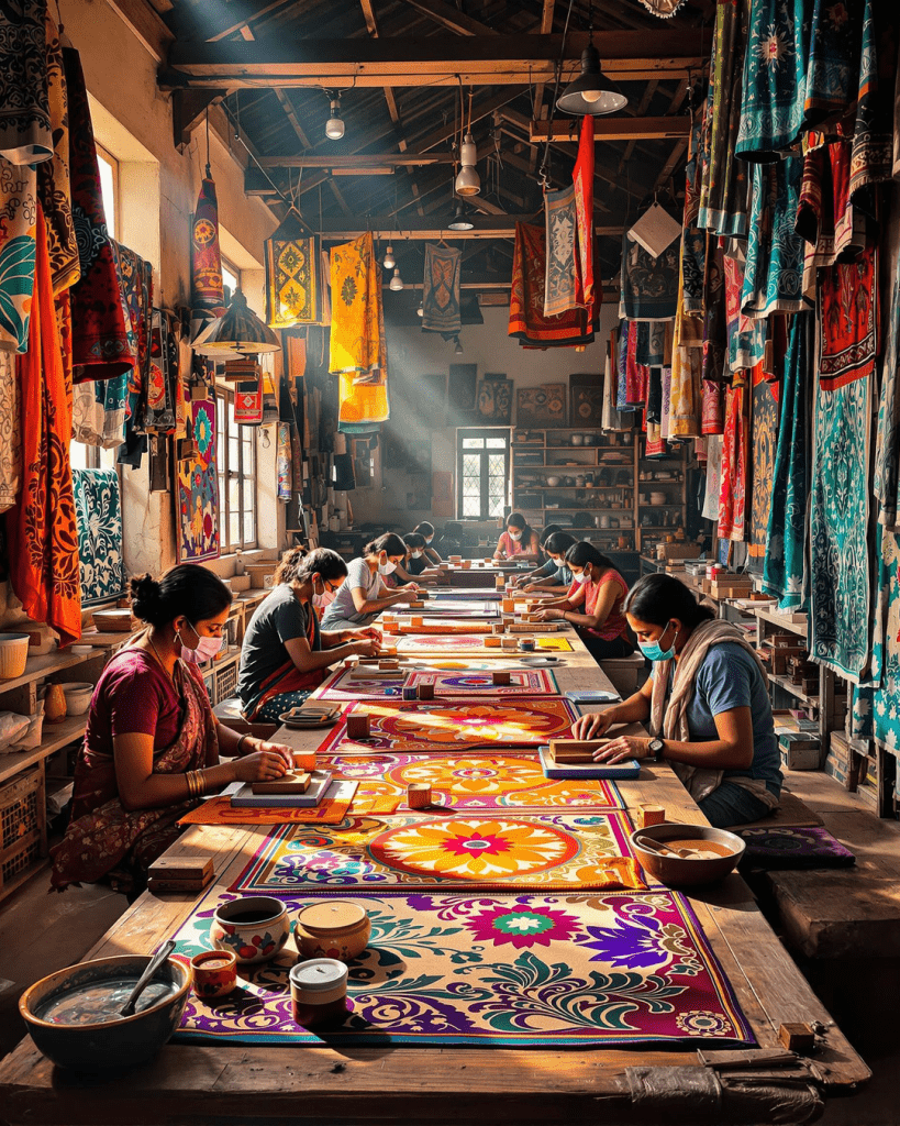 Traditional Block Printing Workshop