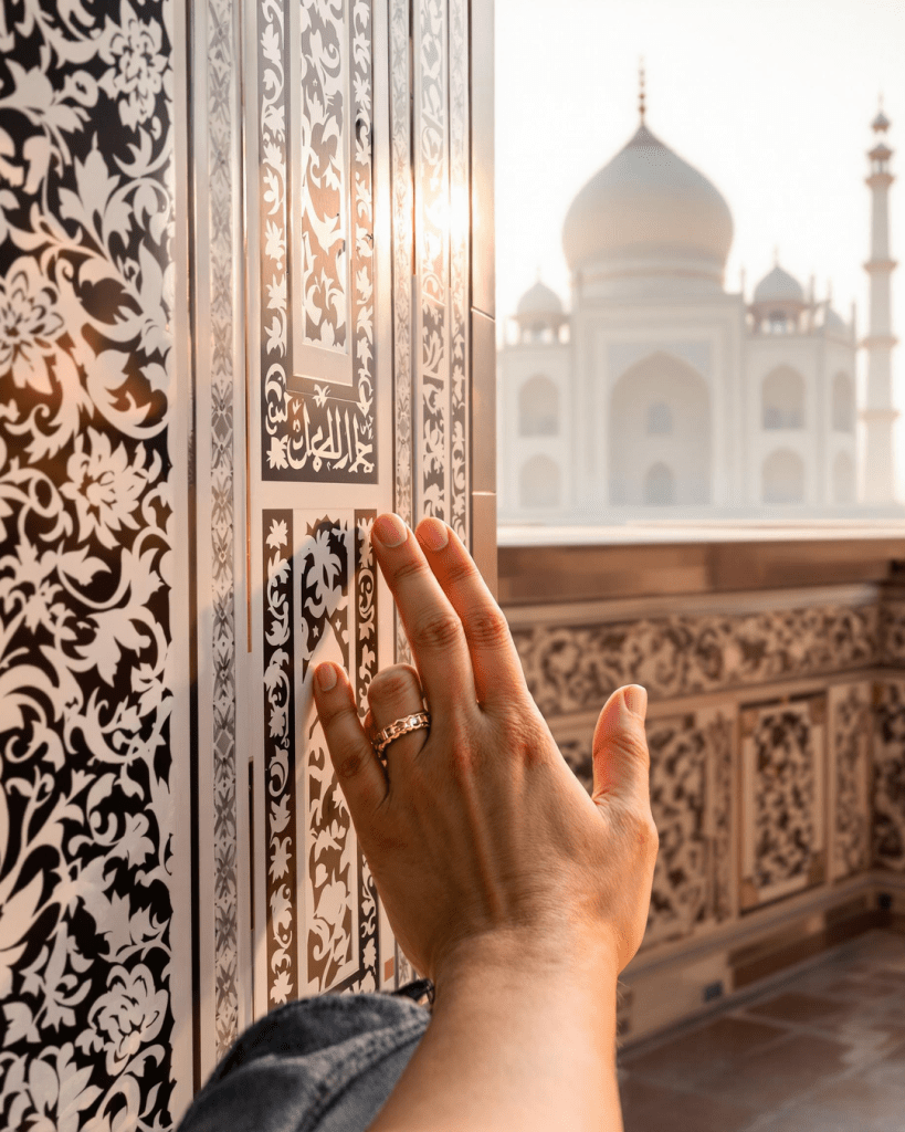 Exploring the Taj Mahal