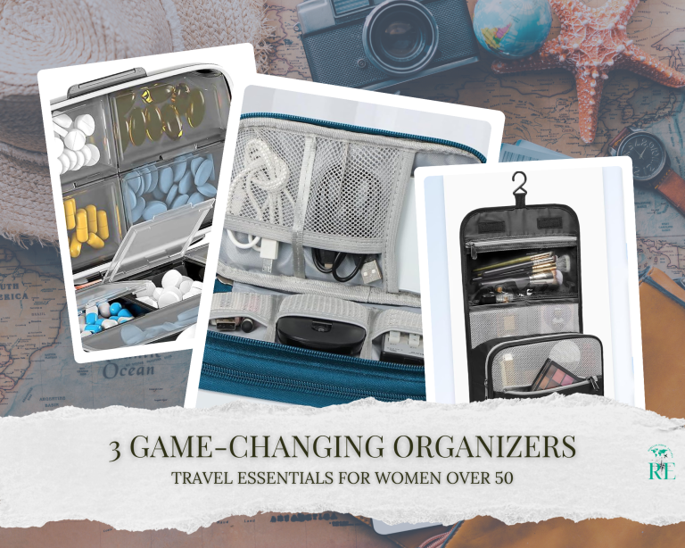 Smart Travel Organization for Women Over 50: The Amazon Finds I Never Leave Home Without