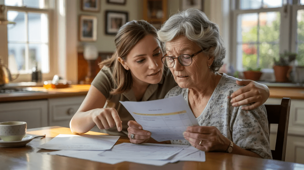 family discussing memory concerns medicare dementia testing