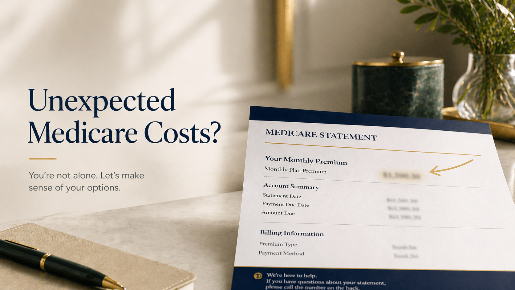 Medicare premium increase example showing unexpected IRMAA costs