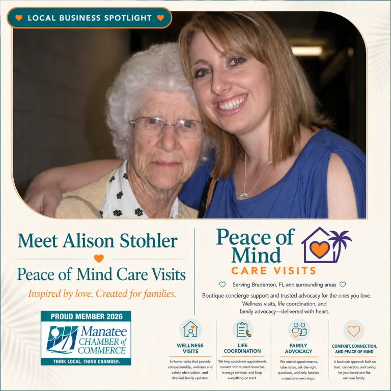 Local Business Spotlight: Peace of Mind Care Visits Gives Families a Local Connection